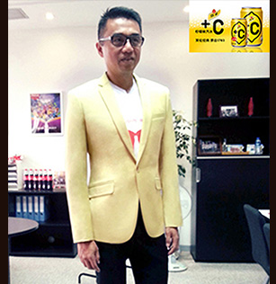 貴賓客戶可口可樂總監David